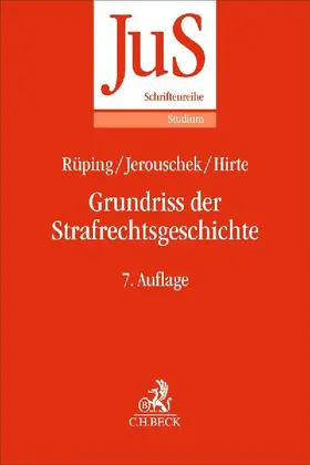 Grundriss der Strafrechtsgeschichte