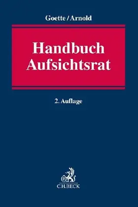 Handbuch Aufsichtsrat