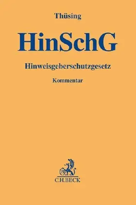Hinweisgeberschutzgesetz. HinSchG