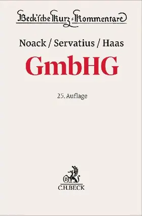 Gesetz betreffend die Gesellschaften mit beschränkter Haftung. GmbHG
