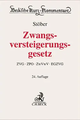 Zwangsversteigerungsgesetz. ZVG