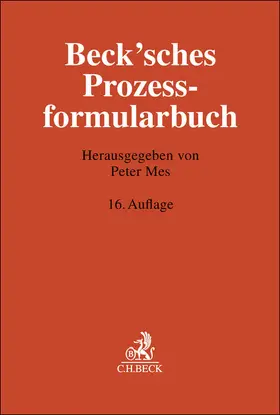 Beck'sches Prozessformularbuch