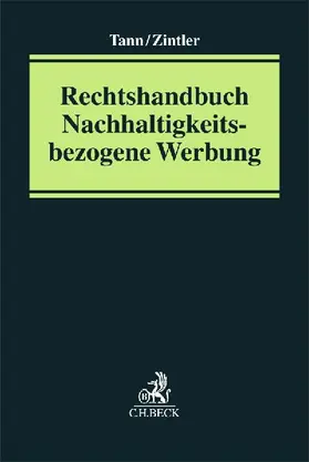 Rechtshandbuch Nachhaltigkeitsbezogene Werbung