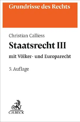 Staatsrecht III