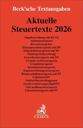 Aktuelle Steuertexte 2026