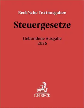 Steuergesetze Gebundene Ausgabe 2026