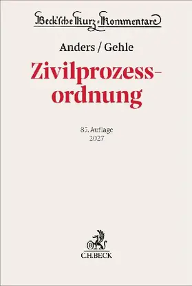 Zivilprozessordnung. ZPO
