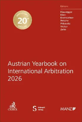 Austrian Yearbook on International Arbitration 2026