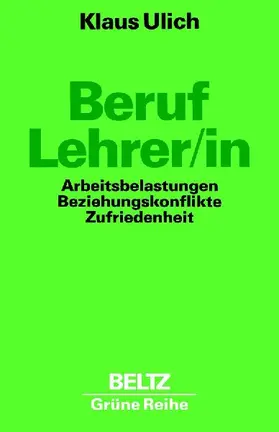 Beruf: Lehrer/in