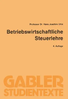 Betriebswirtschaftliche Steuerlehre