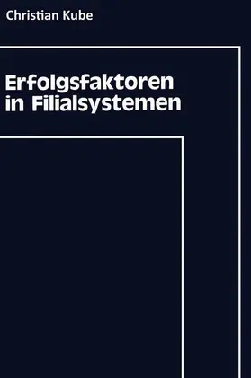 Erfolgsfaktoren in Filialsystemen