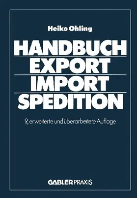 Handbuch Export - Import - Spedition