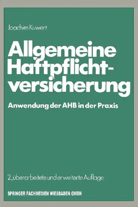 Allgemeine Haftpflichtversicherung