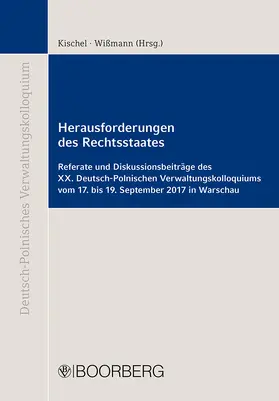 Herausforderungen des Rechtsstaates
