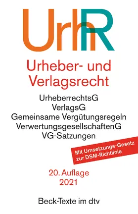 Urheber- und Verlagsrecht