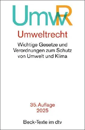 Umweltrecht. UmwR