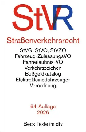 Straßenverkehrsrecht. StVR