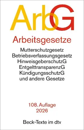 Arbeitsgesetze. ArbG