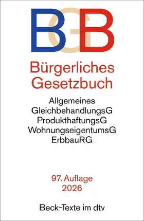 Bürgerliches Gesetzbuch. BGB