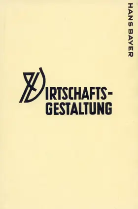 Wirtschaftsgestaltung.