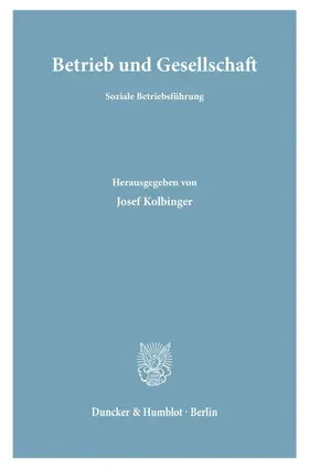 Betrieb und Gesellschaft.
