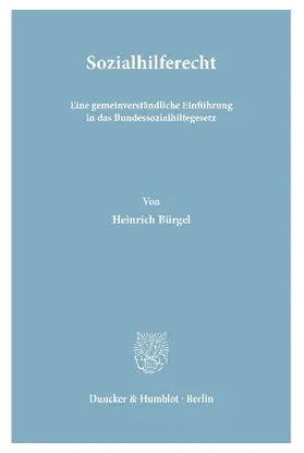 Sozialhilferecht.