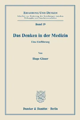 Das Denken in der Medizin.