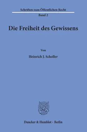 Die Freiheit des Gewissens.