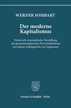 Der moderne Kapitalismus