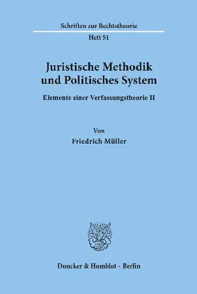 Juristische Methodik und Politisches System.
