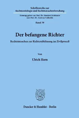 Der befangene Richter.
