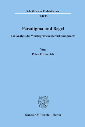 Paradigma und Regel.