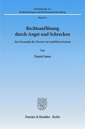 Rechtsauflösung durch Angst und Schrecken.