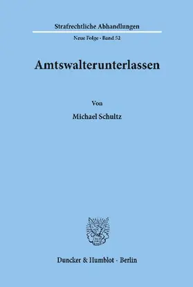 Amtswalterunterlassen.