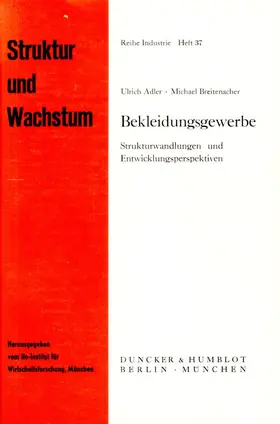 Bekleidungsgewerbe.