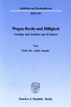 Wegen Recht und Billigkeit.