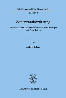 Zonenrandförderung.