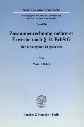 Zusammenrechnung mehrerer Erwerbe nach § 14 ErbStG.