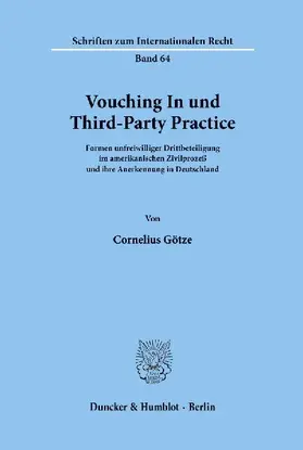 Vouching In und Third-Party Practice.