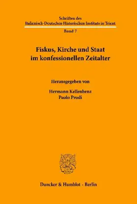 Fiskus, Kirche und Staat im konfessionellen Zeitalter.