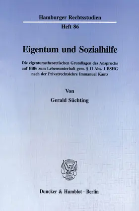 Eigentum und Sozialhilfe