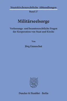 Militärseelsorge.