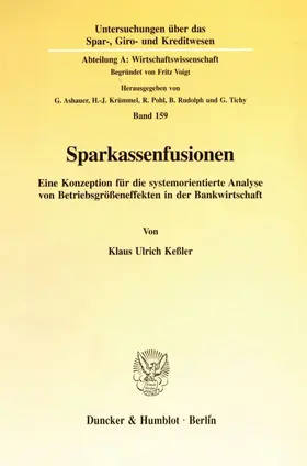 Sparkassenfusionen.