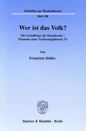 Wer ist das Volk?