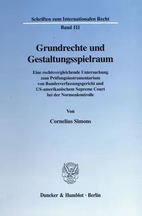 Grundrechte und Gestaltungsspielraum.