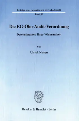 Die EG-Öko-Audit-Verordnung.