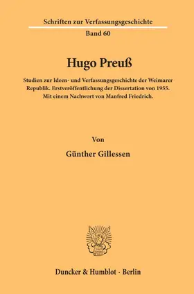 Hugo Preuß.