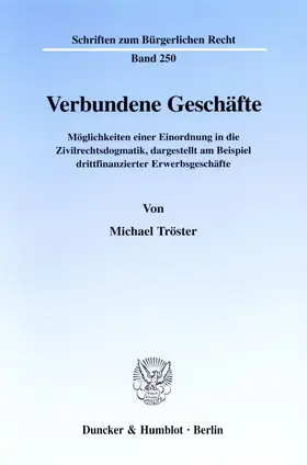 Verbundene Geschäfte.