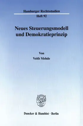 Neues Steuerungsmodell und Demokratieprinzip.