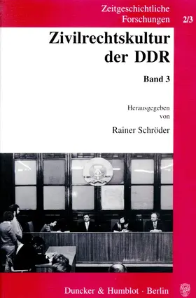 Zivilrechtskultur der DDR.